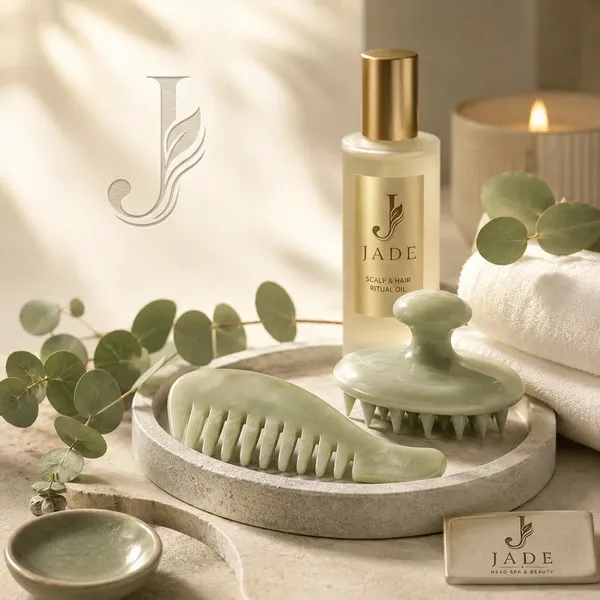 Jade Head Spa ritual care and scalp hydrotherapy